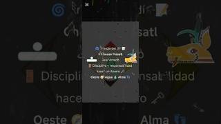 Energía del día 6️⃣ Chikuase Masatl 🦌 Seis Venado