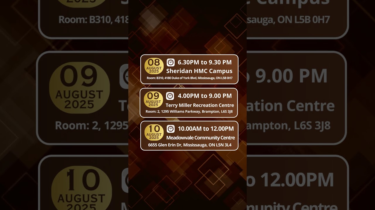 📖 3-Day Study on the Book of Revelation with Pastor T.J Samuel | Master’s Grace Church (MGC) Toronto