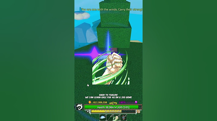 Obtaining Gale Fist in King Legacy  #roblox #kinglegacy  #jawarasenpai #noobtopro