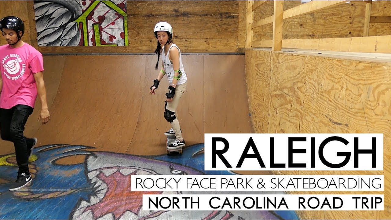 RALEIGH, NC | Rocky Face Park, Skateboarding, and LOTS of GOOD Food!