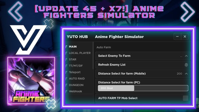 Update 16) Anime Fighters Simulator Script/Hack