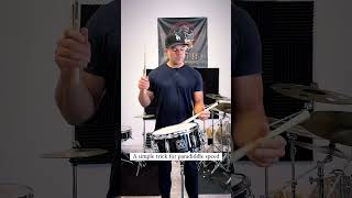 If you want to increase your paradiddle speed, try this simple approach… slowly at first. #Drummer