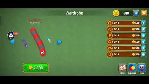 Wormszone.io live stream biggest worms hunting part (08) || Android / ios gameplay Walkthrough