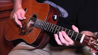 easy bluegrass guitar- playing rhythm and lead in the same song chords