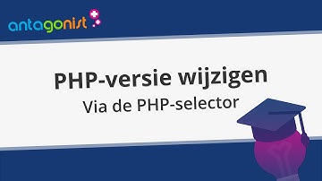 De PHP-versie wijzigen op je hostingpakket