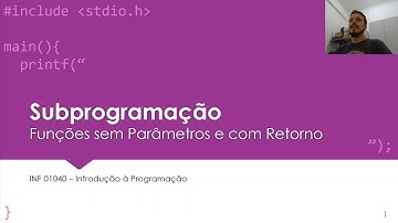 Aula 10 (continuação) - Funções sem Parâmetros e com Retorno