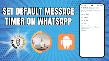 How to Set Default Message Timer on WhatsApp | Automate Your Privacy