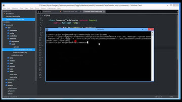 laravel 4   seeding comments table   salman, shahrukh khan, rajesh hamal