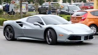 Thursday, january 5, 2017: kylie jenner and a friend were spotted
while tooling around calabasas in her new silver ferrari. the reality
star more givenchy pa...