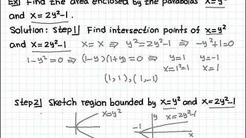 UWO (Western) CALC 1000A+1000B tutor Areas between curves 4 Video tutorial