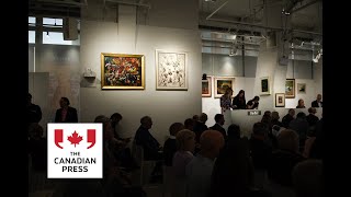 HBC closes auctions with Morrisseau paintings