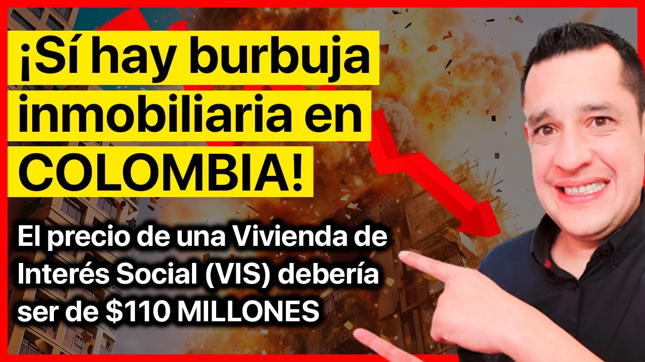 😱 CAEN los precios de la VIVIENDA en COLOMBIA - CRISIS 2023 🏚 Burbuja ...