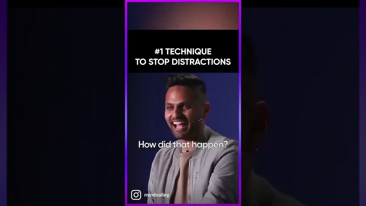  1 Technique To Stop Distractions