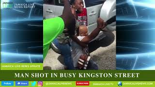 Man shot in busy Kingston Street