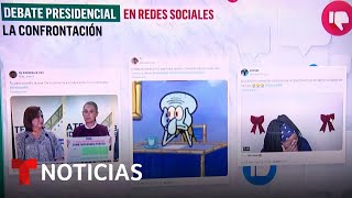 La Santa Muerte y memes con los carteles de los candidatos dominan las redes | Noticias Telemundo
