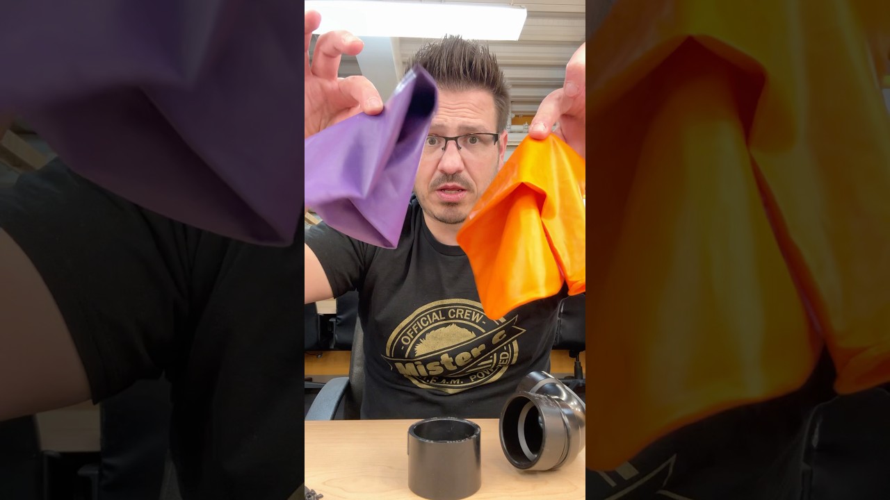 Purple or Orange Mega Horn!?! #pvc #horn #balloon #airhornprank #science