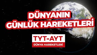 3Dünyanın Günlük Hareketleri Tyt - Coğrafya Fatih Gözüaçik