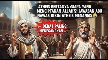 “ATHEIS BERTANYA: SIAPA YANG MENCIPTAKAN ALLAH?! JAWABAN ABU NAWAS BIKIN ATHEIS MENANGIS !”