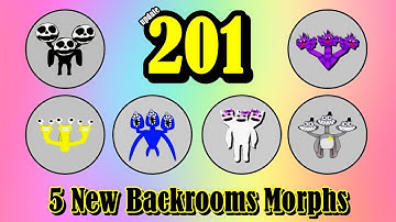 Update 201 | How to get ALL 6 NEW BACKROOMS MORPHS ! [ Roblox ]