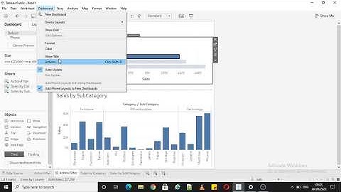 Action Filter in Tableau