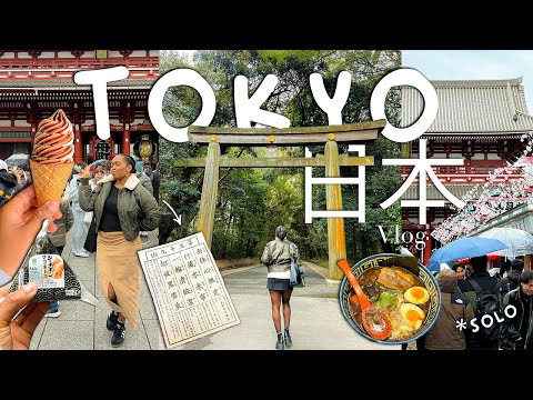 Tokyo Japan Vlog | Tsukiji Market, Senso-Ji, Shibuya Crossing, 7eleven, Meiji-Jingu, Harajuku +FOOD!