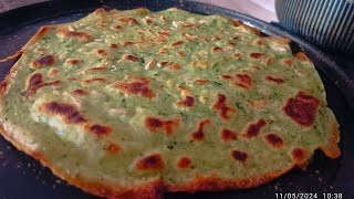 Spinach Bread in to 10 minutes! such simple and delicious bread can you cook everyday!