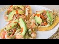 Tostadas De Camarones