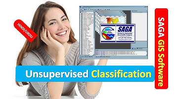 SAGA GIS Software Unsupervised Classification | SAGA GIS Software | SAGA GIS in HINDI URDU