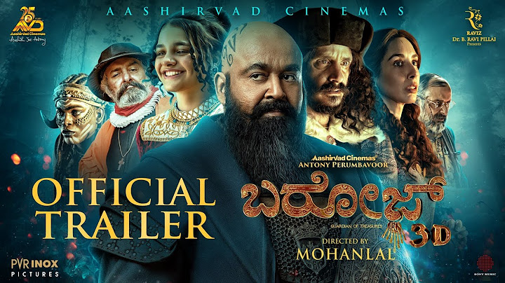 Barroz 3D - Guardian of Treasures (Kannada) | A Virtual 3D Trailer | Mohanlal | Antony Perumbavoor