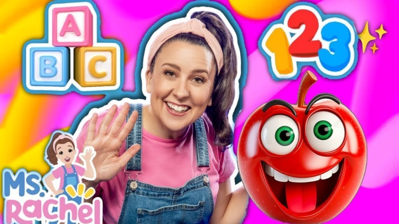 Preschool & Toddler Learning Video with Ms Rachel - Learn Shapes, Letters, Numbers, Colors & More