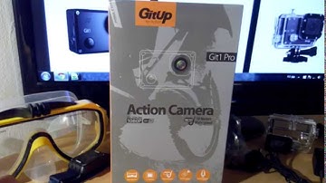 GitUp Git1 Action Cam with SONY CMOS - unboxing and specifications