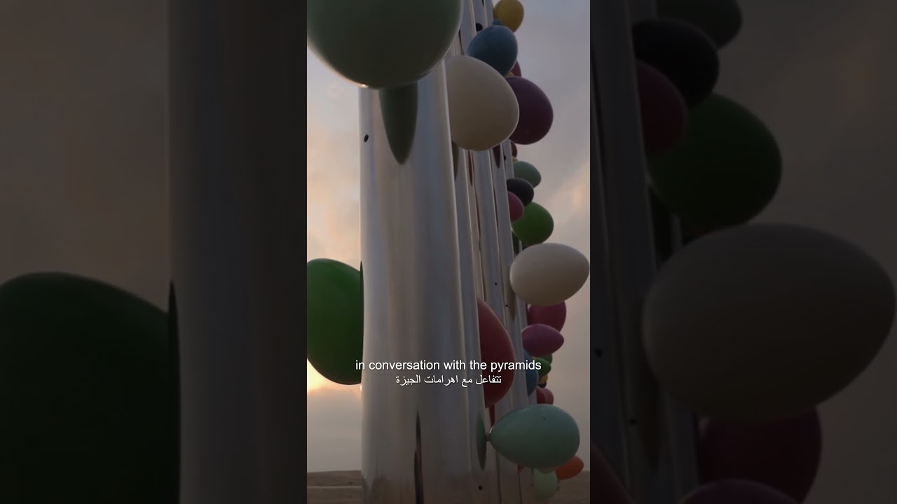 See how art can speak to the pyramids 'Forever Is Now III': A Journey of Art, Culture, and Passion