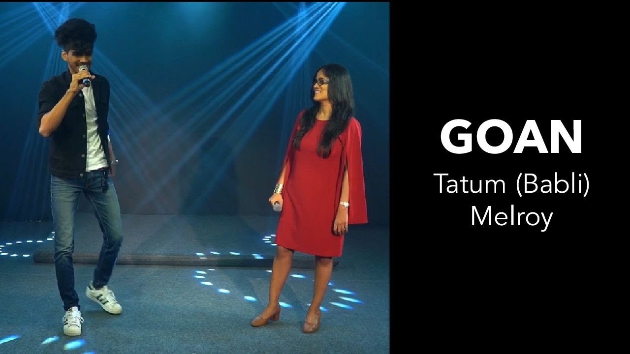GOAN   Tatum Babli Melroy Konkani song by Bab Peter