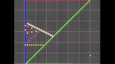 Factoring 60 with a cellular automaton