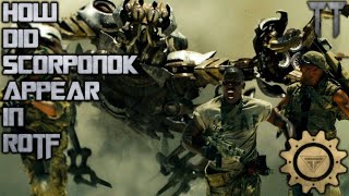 How Did Scorponok Appear In Transformers Revenge Of The Fallen