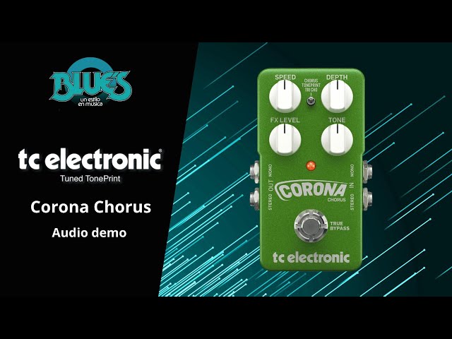 TC Electronics - Corona Chorus Audio Demo (No Commentary - Pedal