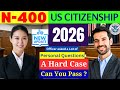 Actual Interview of U.S. Citizenship, N-400 Naturalization Interview &amp; Test, Small Talk #english
