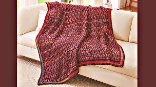 How To Crochet Inset Mosaic Blanket - Updated The Matrix Throw by Bag-O-Day Crochet 21,381 views 3 weeks ago 8 minutes, 32 seconds