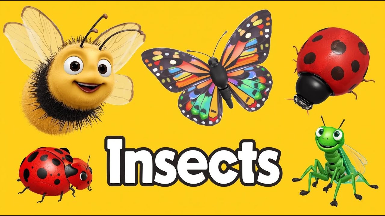 Learn About Insects | Insects | Insects Names for Kids |