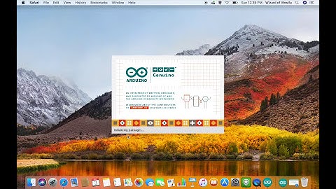 How to install Arduino on a Mac OSX