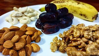 Dry Fruit Banana Milkshake | Dry Fruit Juice | Alizeh's Kitchen