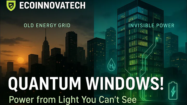 Quantum Windows: Powering Buildings with Invisible Light!