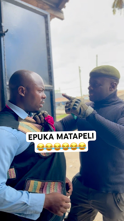 EPUKA MATAPELI 😀😀#pengomakeke #ComedySkits #FunnyVideo#LaughOutLoud#comedy