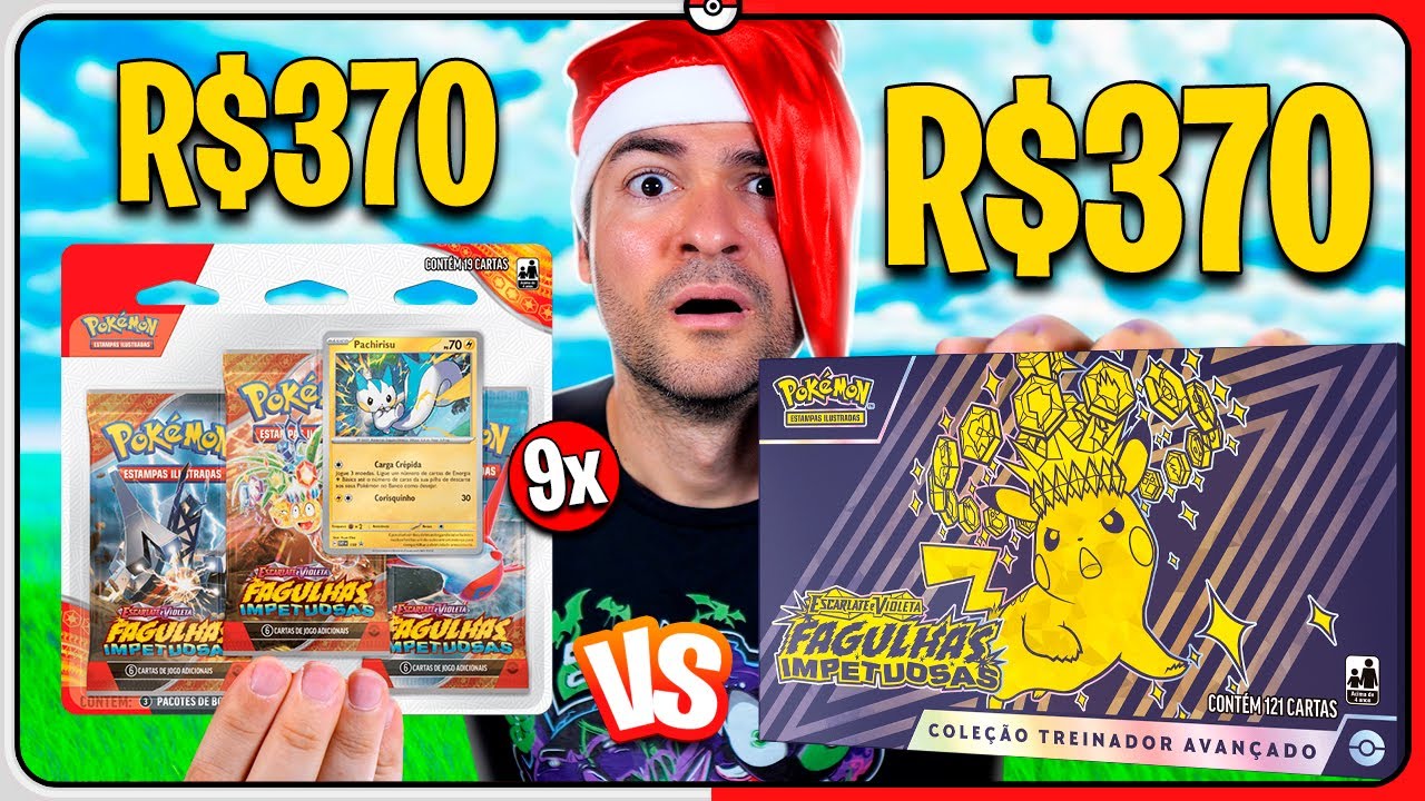 Esse foi o PIOR UNBOX de CARTA POKÉMON DESSE NATAL
