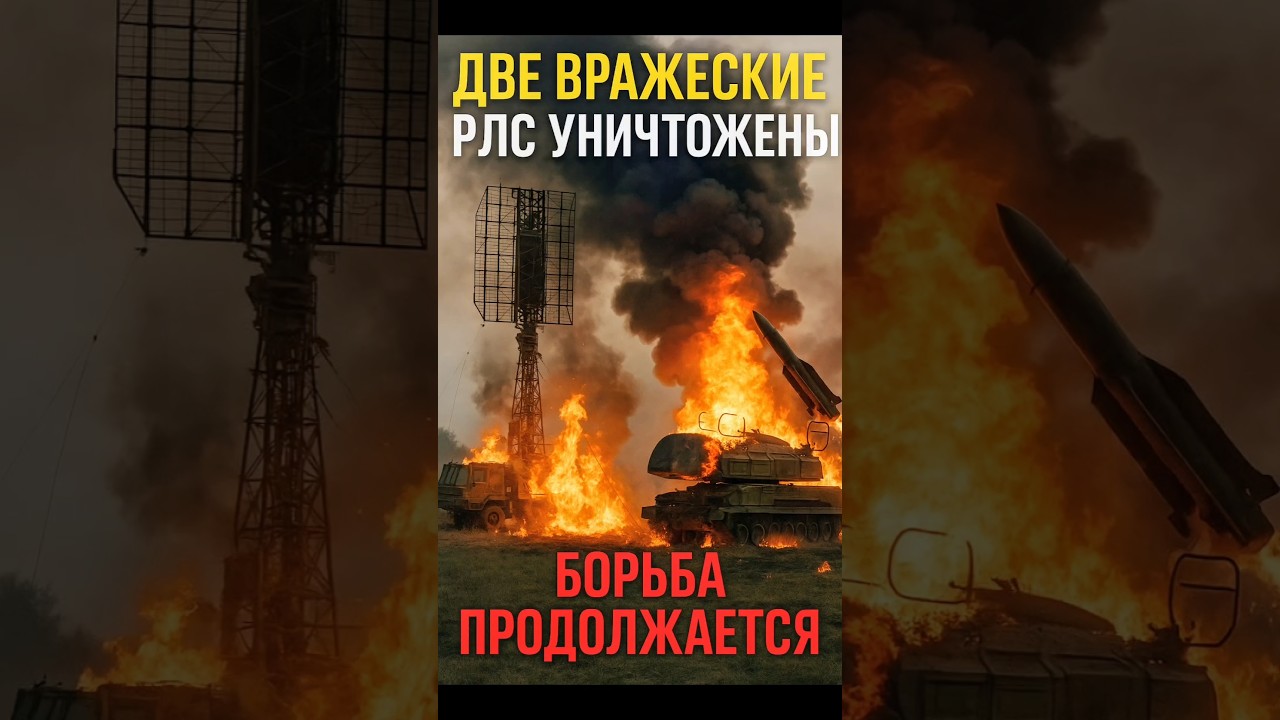 💥ГУР Украины уничтожил РЛС и “Бук”!