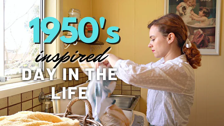 A 1950's Inspired Day in my Life | Cooking, Cleani...