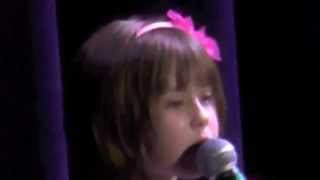 Victory Phillips of NH sings Imagine, Age 6