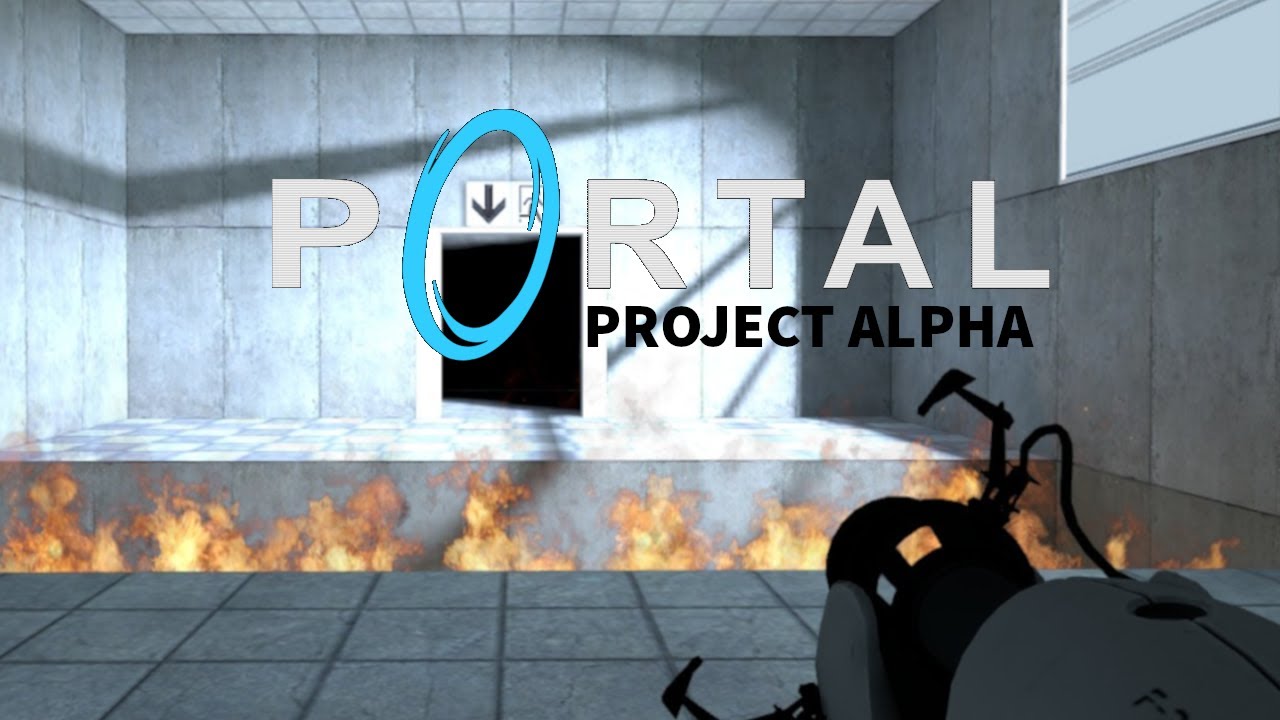 Портал нужных людей. Portal 2 Alpha. Игра Portal Project. Альфа портал. Портал Alpha one.