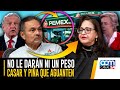 PEMEX DETERMINA NO PAGAR PENSIÓN DE MARIA AMPARO CASAR HASTA QUE LA METAN AL TAMBO!