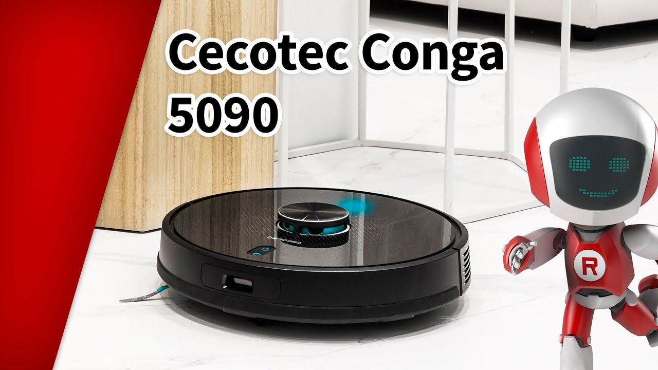 Cecotec Conga 5090 - the most powerful robot vacuum and mop worldwide 